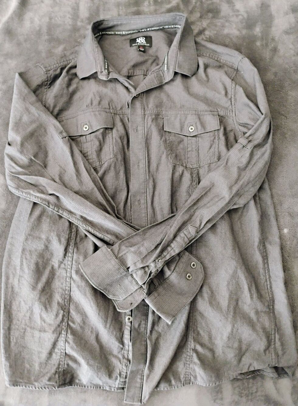 Rock & Republic Men's Button Up Shirt